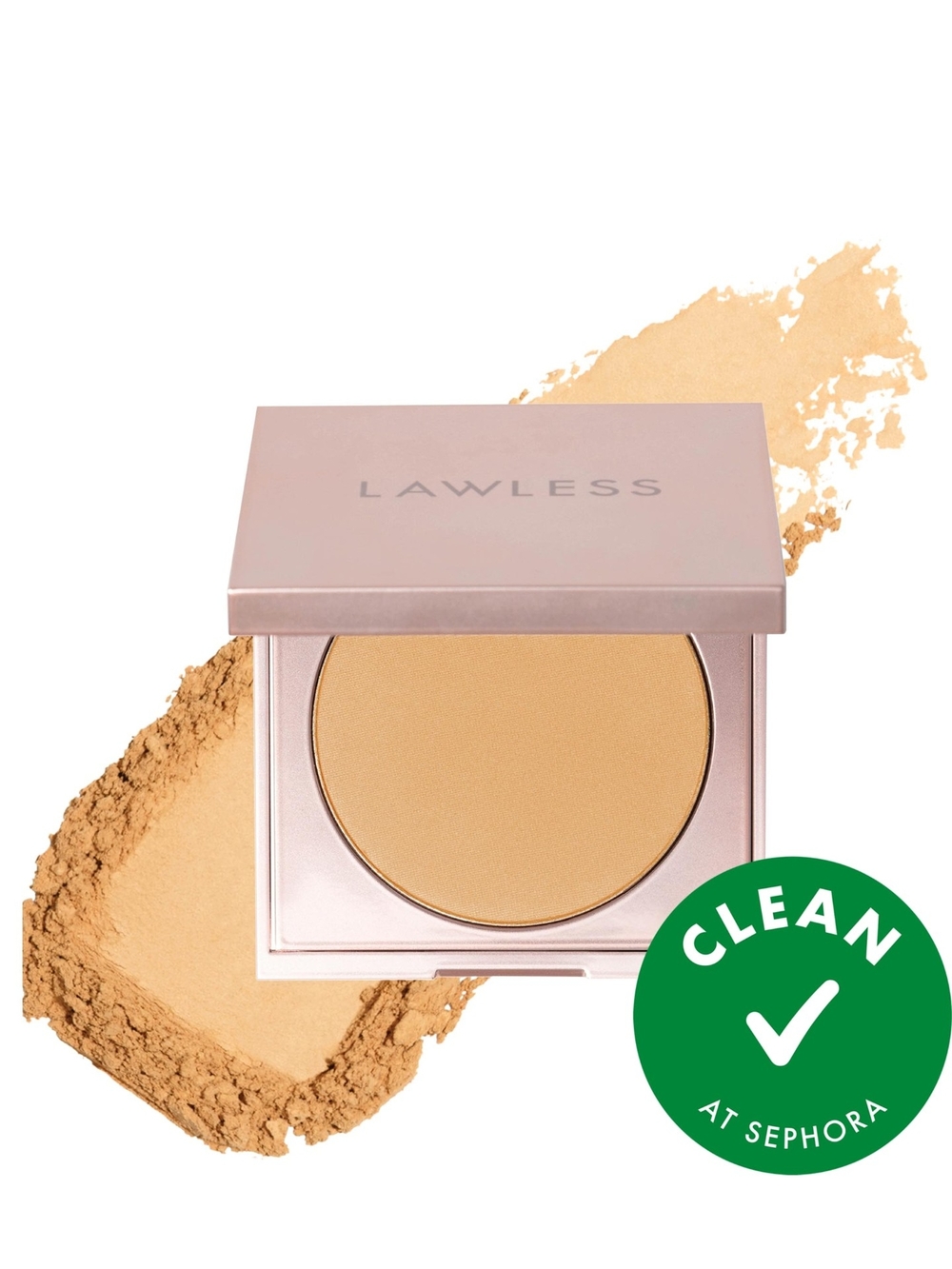 LAWLESS Perfecting  Pressed Powder In Medium Tan